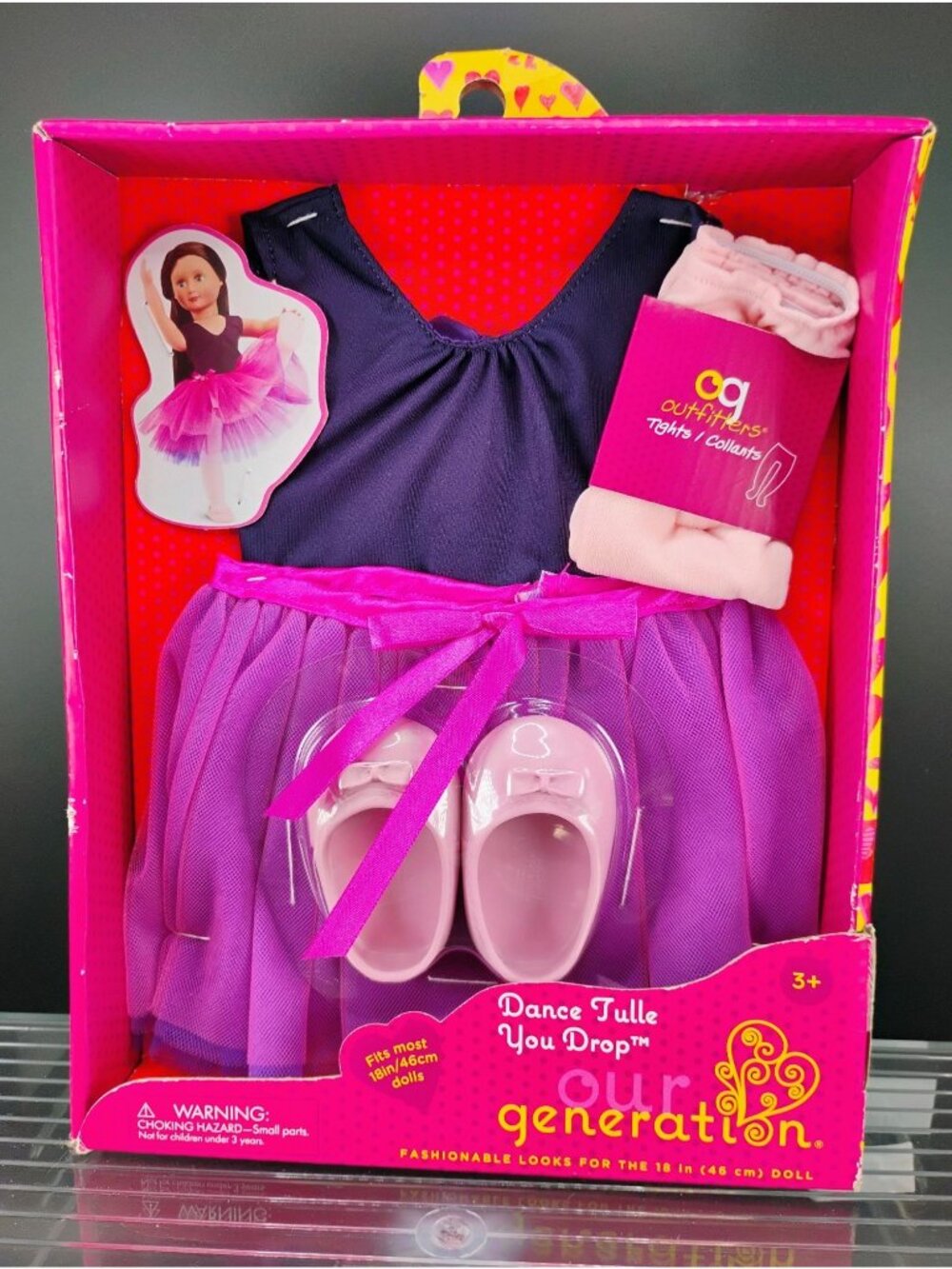Dance Tulle You Drop Outfit For 18" Dolls By Our Generation